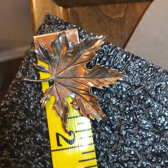 MFA 925 Sterling Maple Leaf Brooch & Pendant - Picture 6 of 7